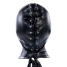 KINKgear Cagoule SM avec Bâillon et masque Subfull Noire